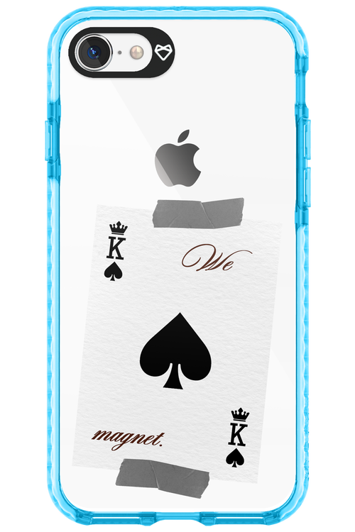 Magnet Transparent - Apple iPhone 8