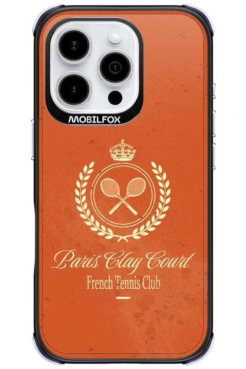 Paris Clay Court Club 2.0 - Apple iPhone 16 Pro