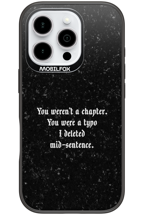 A Typo - Apple iPhone 16 Pro