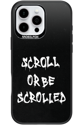 Scroll Black - Apple iPhone 16 Pro Max