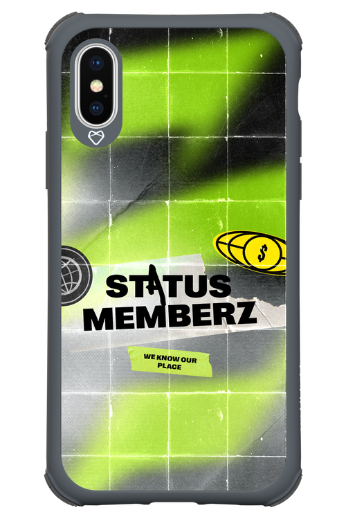 Status Memberz - Apple iPhone X