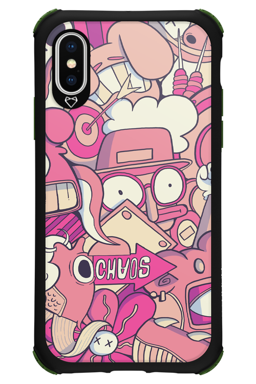Coral Chaos - Apple iPhone X