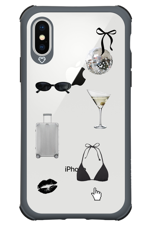 Silver Summer - Apple iPhone XS