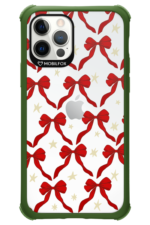 Bow & Stars (Transparent) - Apple iPhone 12 Pro