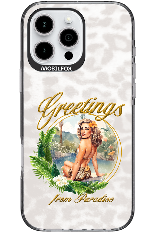 Greetings from Paradise - Apple iPhone 16 Pro Max