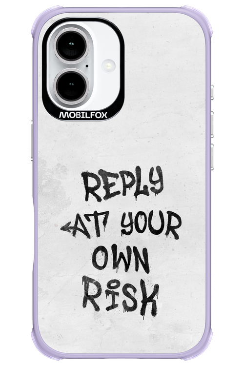 At Your Own Risk - Apple iPhone 16