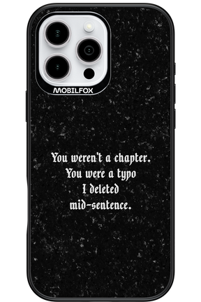 A Typo - Apple iPhone 16 Pro Max