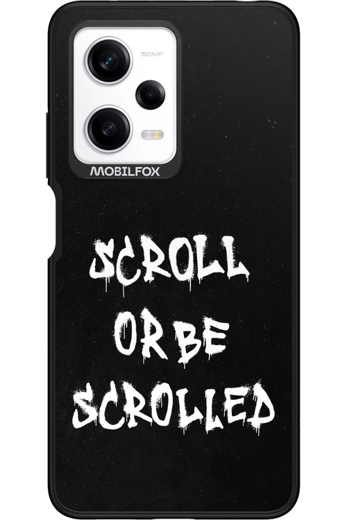 Scroll Black 2.0 - Xiaomi Redmi Note 12 Pro 5G