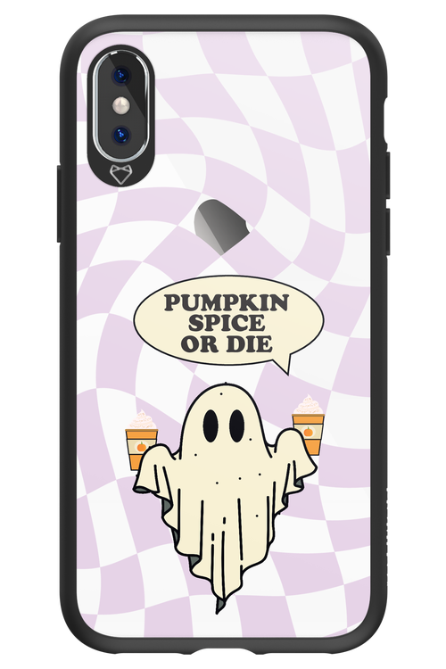 Pumpkin Spice or Die - Apple iPhone X