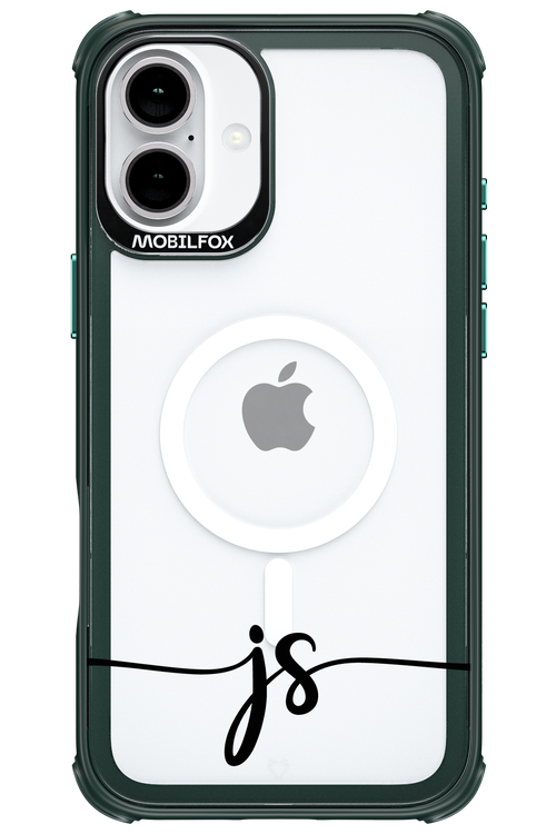 JS Monogram - Apple iPhone 16 Plus