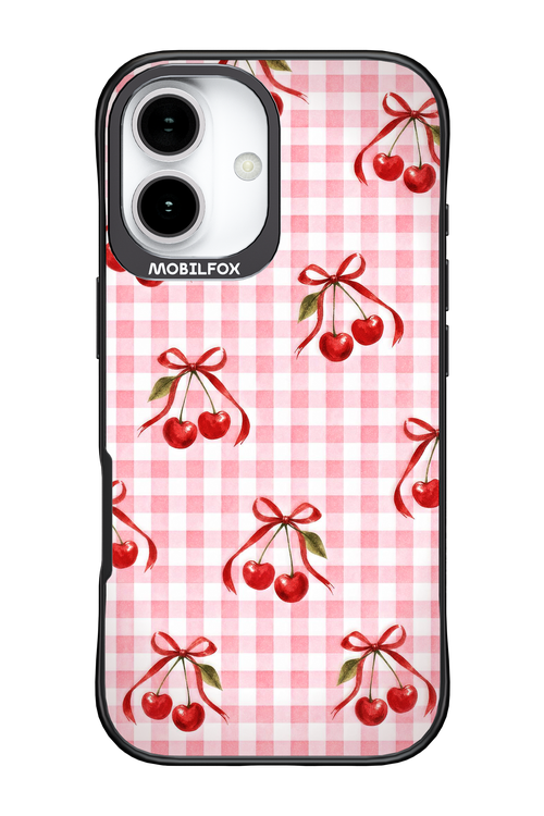 Pink Cherry Checked 2.0 - Apple iPhone 17