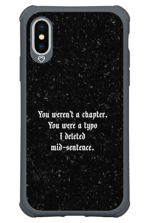 A Typo 2.0 - Apple iPhone X