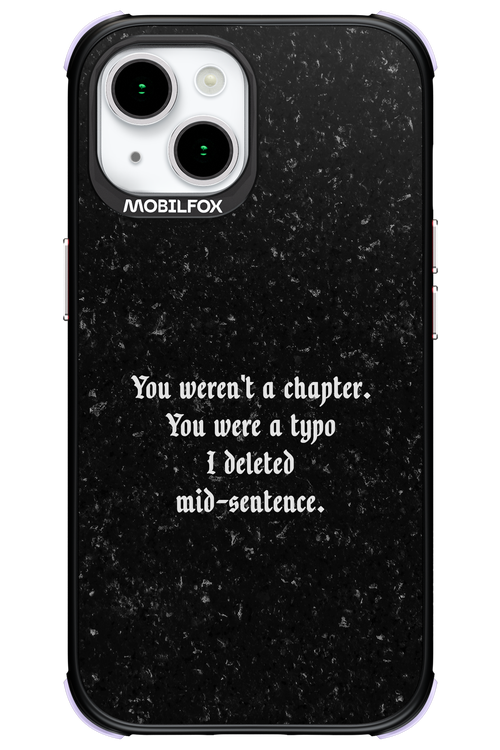 A Typo - Apple iPhone 15