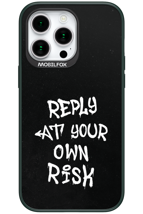 Risk Black 2.0 - Apple iPhone 15 Pro Max