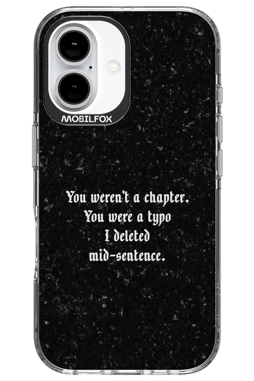 A Typo - Apple iPhone 16