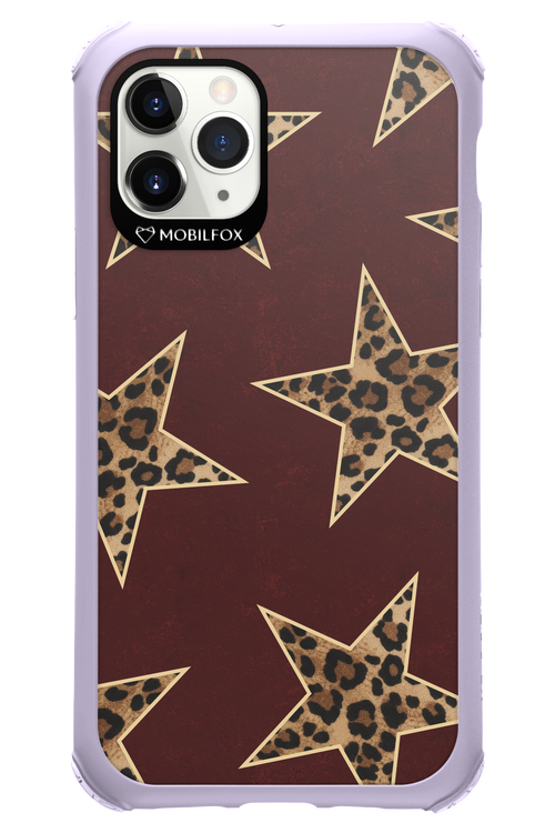 Wild Stars Burgundy - Apple iPhone 11 Pro