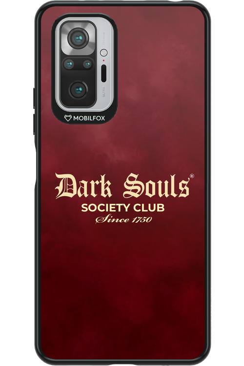 Dark Souls (Burgundy) - Xiaomi Redmi Note 10S