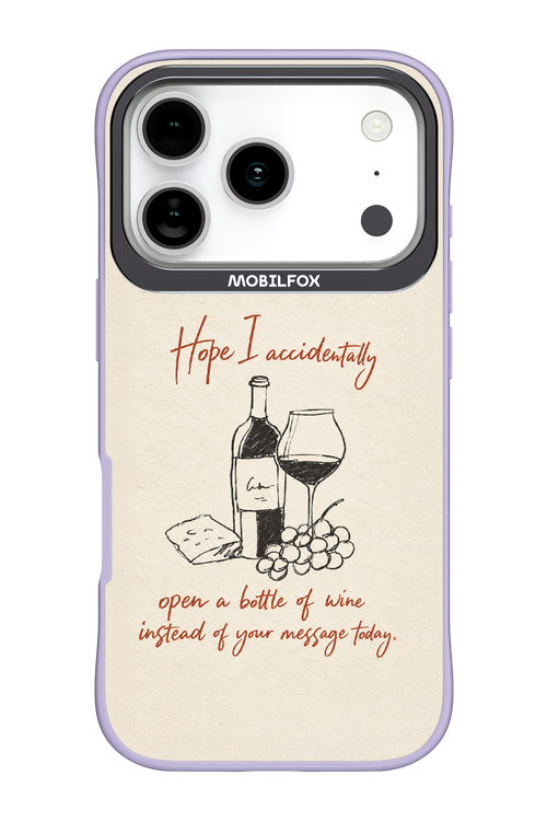 Bottle of wine 2.0 - Apple iPhone 17 Pro