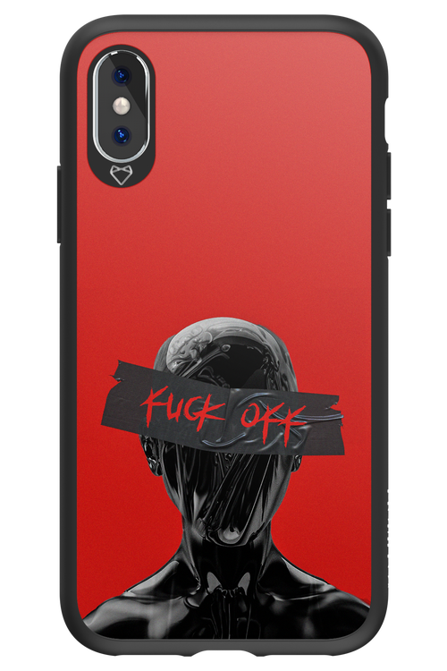 F off - Apple iPhone XS