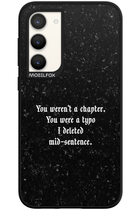 A Typo - Samsung Galaxy S23 Plus