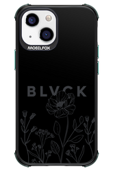 Black Flowers - Apple iPhone 13 Mini