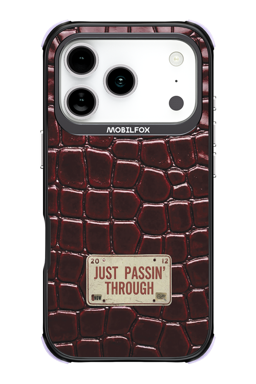 Just passin through 2.0 - Apple iPhone 17 Pro