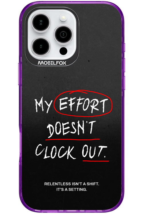 My Effort 2.0 - Apple iPhone 16 Pro Max