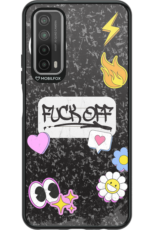 Fuck Off Case - Huawei P Smart 2021