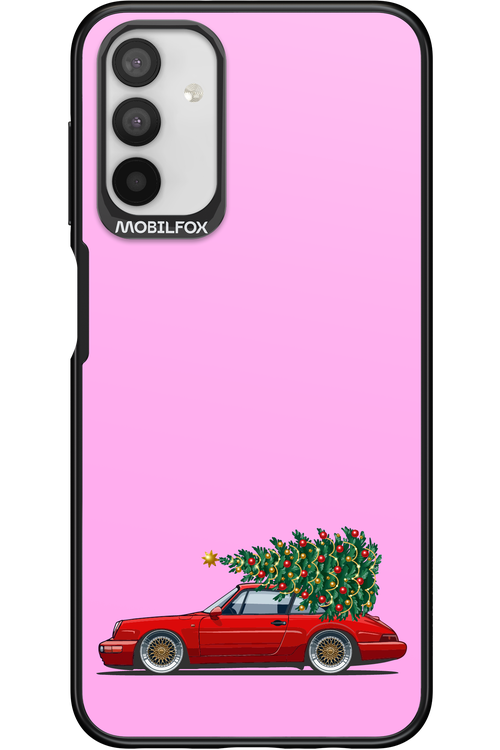 XMAS Car Pink - Samsung Galaxy A04s