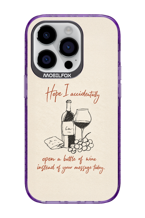 Bottle of wine 2.0 - Apple iPhone 14 Pro