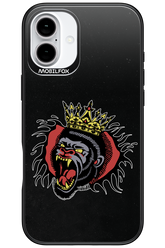 Monkey Rage Black - Apple iPhone 16 Plus