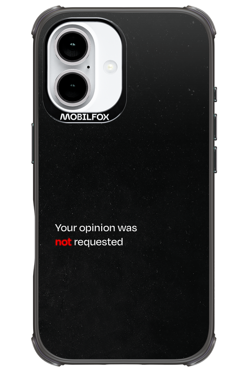 Not Requested 2.0 - Apple iPhone 16