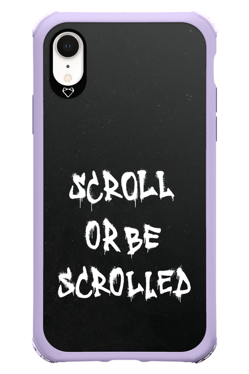 Scroll Black - Apple iPhone XR
