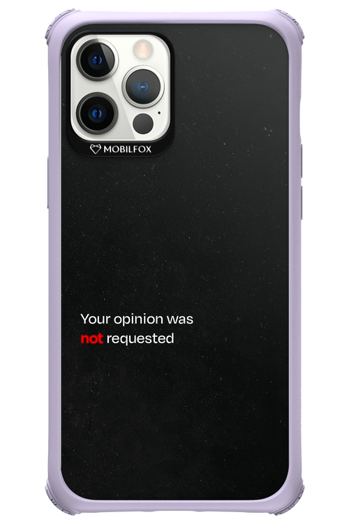 Not Requested 2.0 - Apple iPhone 12 Pro Max