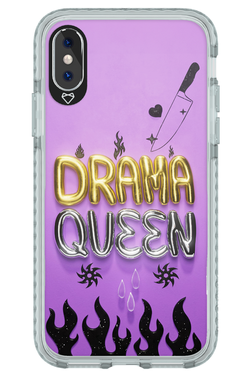 Drama Queen Purple - Apple iPhone XS