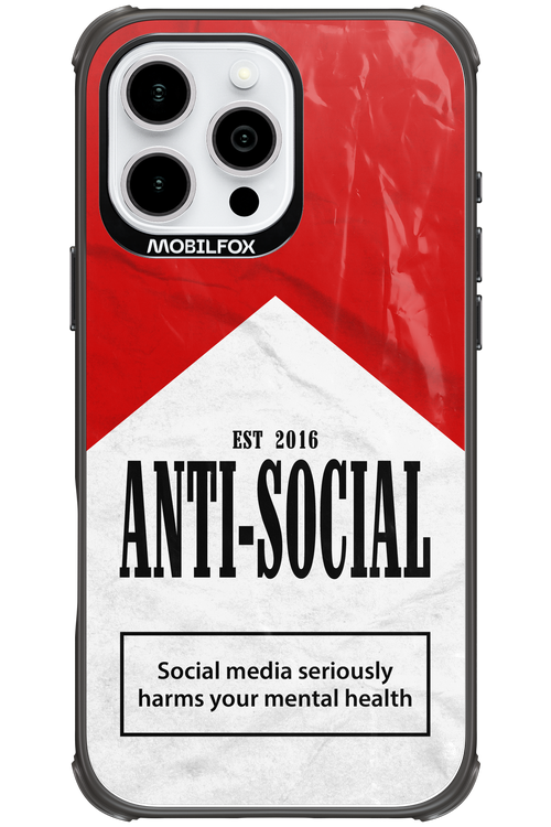ANTI-SOCIAL II 2.0 - Apple iPhone 16 Pro Max
