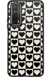 Checkered Heart - Huawei P Smart 2021