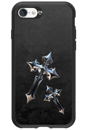 Chrome Crosses - Apple iPhone SE 2022