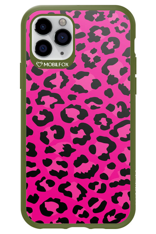 Fuchsia Leopard - Apple iPhone 11 Pro