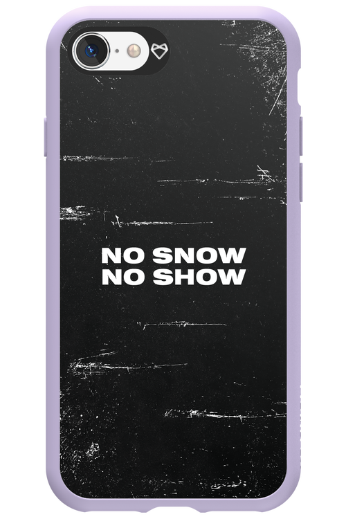 No snow, no show - Apple iPhone 8