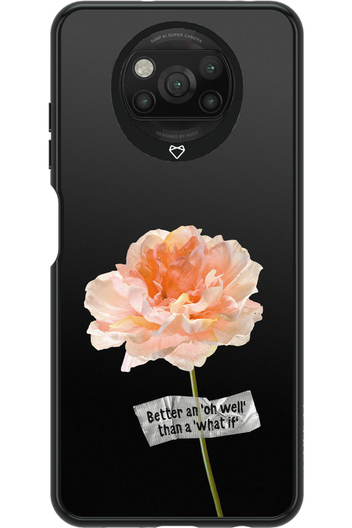 Flower Black - Xiaomi Poco X3 NFC