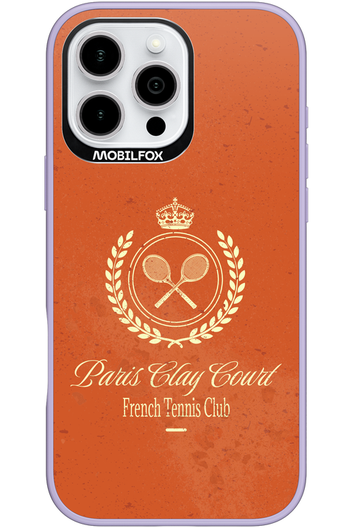Paris Clay Court Club 2.0 - Apple iPhone 16 Pro Max