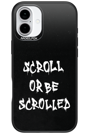Scroll Black - Apple iPhone 16 Plus