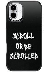 Scroll Black - Apple iPhone 16 Plus