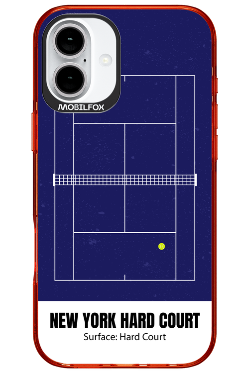 NEW YORK HARD COURT 2.0 - Apple iPhone 16 Plus