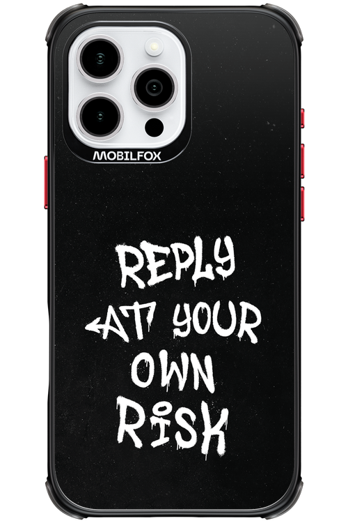 Risk Black 2.0 - Apple iPhone 16 Pro Max