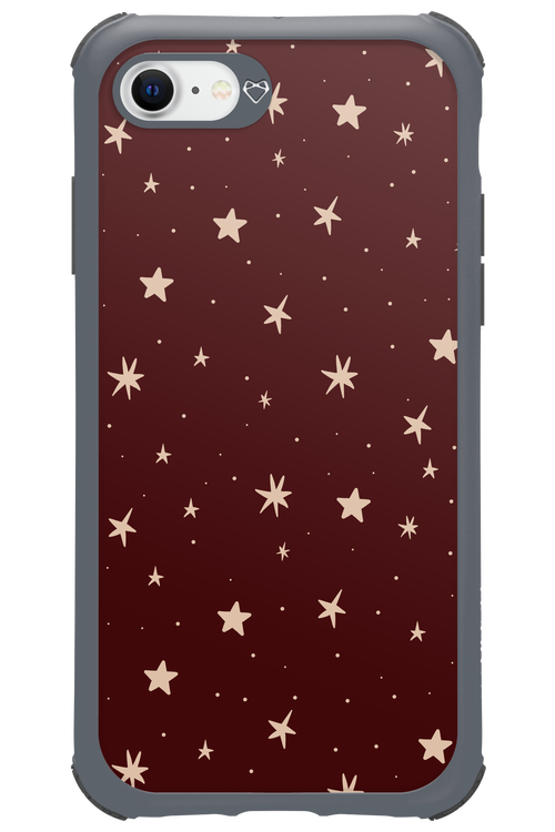 Burgundy Stars - Apple iPhone 7