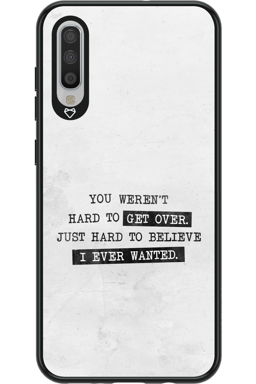 Hard to Believe - Samsung Galaxy A70