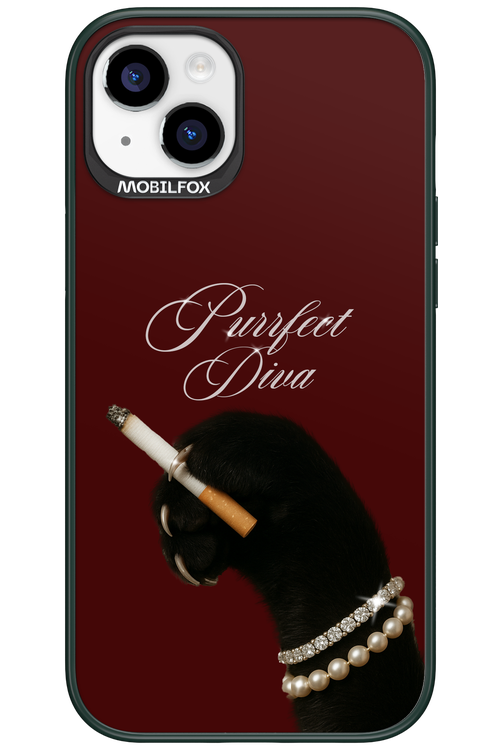 Purrfect Diva - Apple iPhone 15 Plus