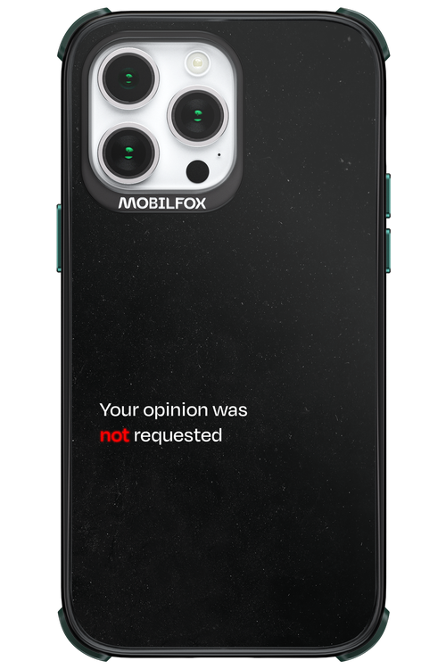 Not Requested 2.0 - Apple iPhone 14 Pro Max